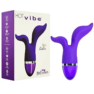 Vibrador Hot Vibe Cisne 12 Vibrações Hot Flowers