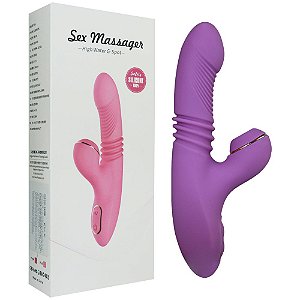 Vibrador Vai E Vem Estimulador Clitoriano Dibe Vipmix