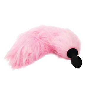 Plug Anal Silicone De Luxo Cauda E Led Vipmix