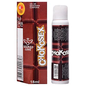 Chokosex Gel Beijável 18ml Segred Love