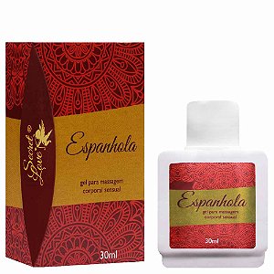 Espanhola Gel Comestível 30ml Segred Love