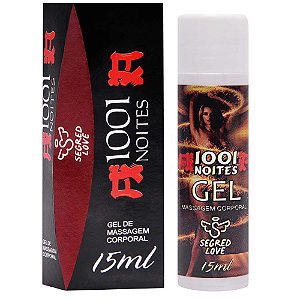 1001 Noites Gel Esquente Esfria 15ml Segred Love