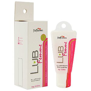 Lub Femme Lubrificante íntimo Feminino 15g Hot Flowers