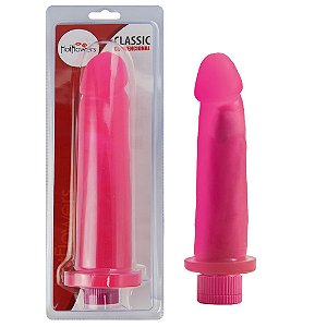 Pênis Vibrador Controle Interno 25 X 6cm Hot Flowers