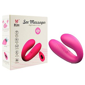 Vibrador Silicone 7 Vibrações E Sucção Dibe Vipmix