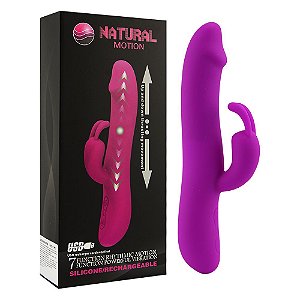 Vibrador Recarregável 7 Funções Natural Motion Vipmix
