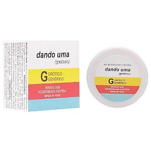 Pomada Dando Uma Gostoso 3g Segred Love