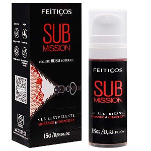 Submission Gel Beijo De Súdito Eletrizante 15g Feitiços