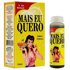 Mais Eu Quero Sexo Oral Funcional 10ml Loka Sensação