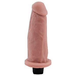 Prótese Real Cyber Skin Vibro Interno 16,5 X 4,5cm êxtase