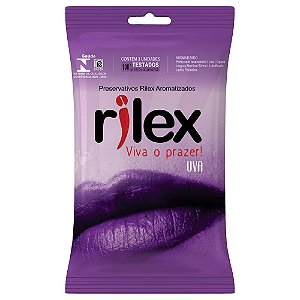 Preservativo Uva 03 Unidades Rilex