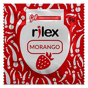 Sachê Lubrificante íntimo Morango 5g Rilex