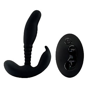 Estimulador De Próstata Controle Remoto 2 Motores Vipmix