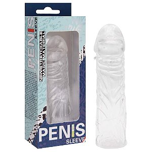 Capa Peniana Com Textura Sleeve Sexy Import