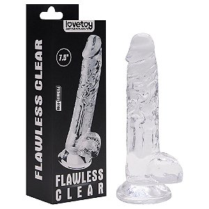 Pênis Maciço Feito Em Jelly Com Ventosa Vipmix