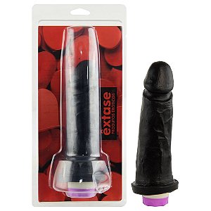 Prótese Com Vibro Interno 17 X 4,2cm êxtase