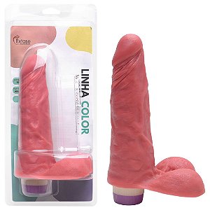 Prótese Com Vibro Interno 18,5 X 4,7cm êxtase