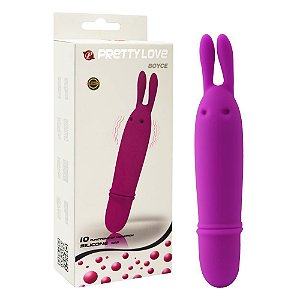 Vibrador 10 Vibrações Coelho Pretty Love Boyce Vipmix