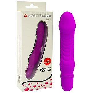Vibrador 10 Vibrações Glande Pretty Love Justin Vipmix