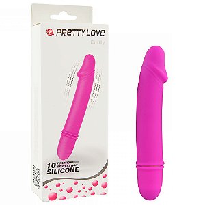 Vibrador Glande 10 Vibrações Pretty Love Emily Vipmix