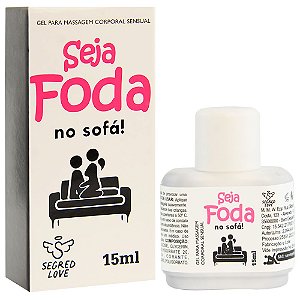 Seja Foda No Sofá Gel Anal 15ml Segred Love