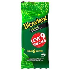 Preservativo Sabor Menta 06 Unidades Blowtex