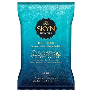Lenço Umedecido Skyn Get Fresh 16 Unidades Blowtex