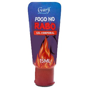 Fogo No Rabo Lubrificante Anal 15ml Garji