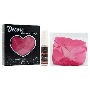 Pétalas Coração Pink Com Aromatizador Sedux