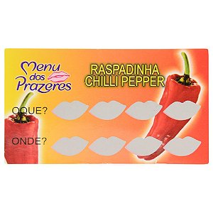 Raspadinha Chilli Pepper Menu Dos Prazeres