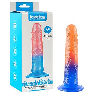 Prótese Realística Dazzle Studs Lovetoy 16 X 3,5cm Sexy Import