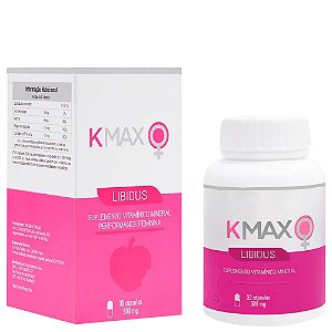 Kmax Libidus Performance Feminina 30 Cápsulas Kalya
