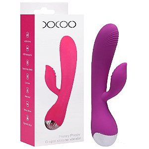 Vibrador Ponto G E Clitóris Frenzy Poppy Sexy Import