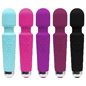 Vibrador Varinha Mágica 20 Velocidades Hot Sexy Import