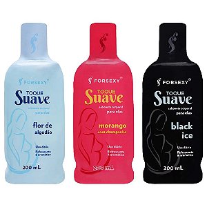 Toque Suave Sabonete Feminino 200ml For Sexy