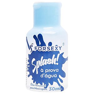 Splash Lubrificante Siliconado Prova De água 30ml For Sexy