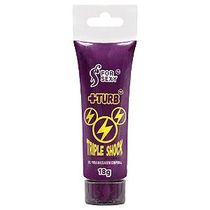 +turb Triple Shock Excitante Ponta Interativa 18g For Sexy