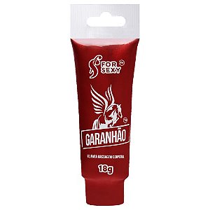 Garanhão Gel Masculino Dilata E Vibra 18g For Sexy