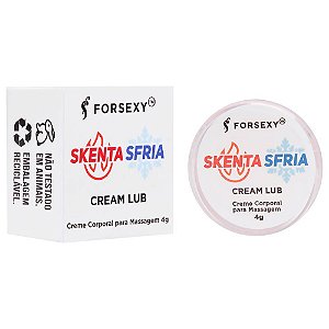 Skenta Sfria Cream Lub Gel Bifásico Unissex 4g For Sexy