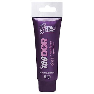 100dor 6x1 Gel Excitante Anal Multifunções 18g For Sexy