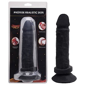 Pênis Cyber Skin Bernard Realistic Ventosa 17 X 4,5cm Upper