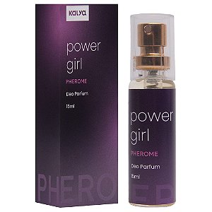 Power Girl Pherome Perfume Feminino 15ml Kalya