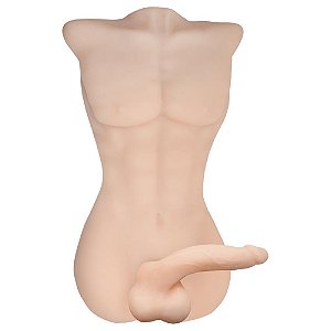 Masturbador Feminino Com Prótese Cyberskin Sexy Import