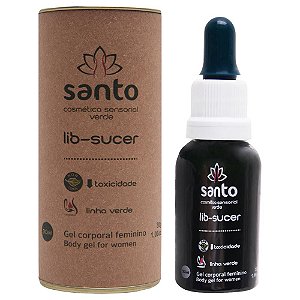 Lib-sucer Gel Feminino 30g Santo Cosméticos