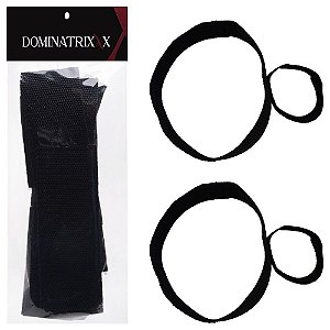 Kit Algema Bracelete Punhos E Coxas Flexível Dominatrixxx