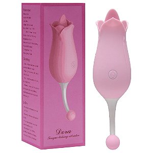 Bullet Formato Flor Dora S-hande 10 Vibrações Sexy Import