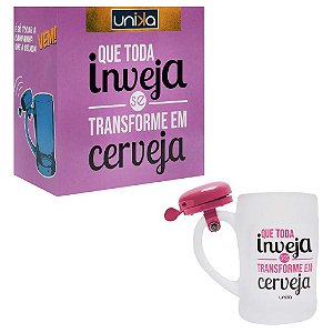 Caneca Chopp Campainha Que Toda Inveja Unika Games