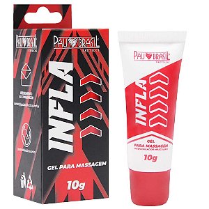 Infla Gel Intensificador Masculino 10g Pau Brasil