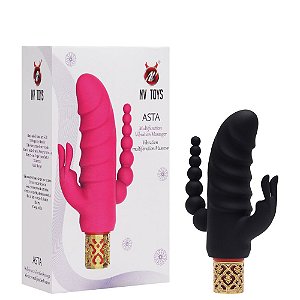 Vibrador Plugs Estímulo Duplo Asta Nv Toys Vipmix