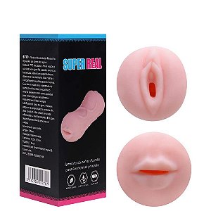 Masturbador Cyberskin Formato Boca E Vagina Maig Sexy Import